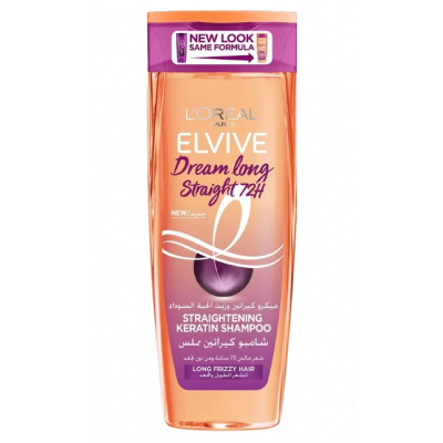 LOREAL ELVIVE DREAM LONG STRAIGHT 72 HOURS STRAIGHTENING KERATIN SHAMPOO 400 ML